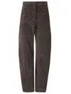 Stefano Mortari Pantalone Cotone Fustagno Cucitura E Taschini In Brown