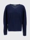Stefano Mortari V Neck Pullover In Blue
