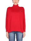 Stefano Mortari Turtleneck Shirt In Red