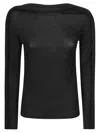 Stefano Mortari Tshirt Cashmere Modal Rullino In Black