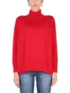 Stefano Mortari Turtleneck Shirt In Red