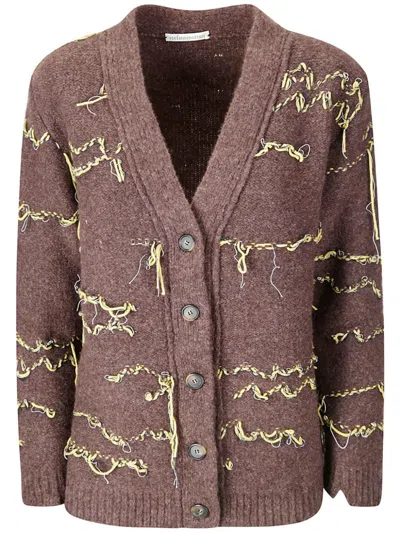 STEFANO MORTARI V-NECK CARDIGAN