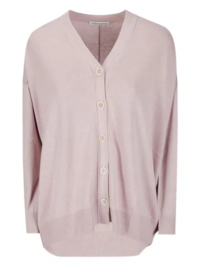 Stefano Mortari V-neck Cardigan In Neutral