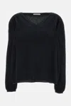 Stefano Mortari V Neck Pullover In Black
