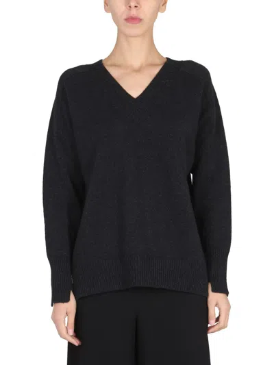 Stefano Mortari V-neck Sweater In Black