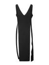 Stefano Mortari Midi Dress In Black