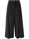 STEFANO MORTARI WIDE-LEG CROPPED TROUSERS