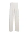 Stefano Mortari Pantalone Cady Con Elastico Vita In White