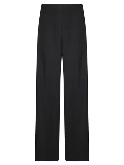 STEFANO MORTARI WIDE-LEG TROUSERS WITH HIGH ELASTIC WAISTBAND