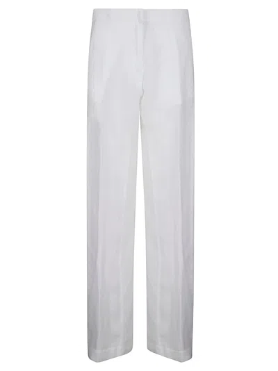 STEFANO MORTARI WIDE LINEN PANTS