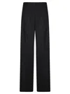Stefano Mortari Wide Pants In Black