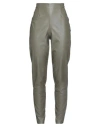 Stefano Mortari Woman Pants Military Green Size 2 Viscose, Polyurethane In Green