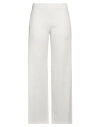 Stefano Mortari Pantalone Cady Con Elastico Vita In White