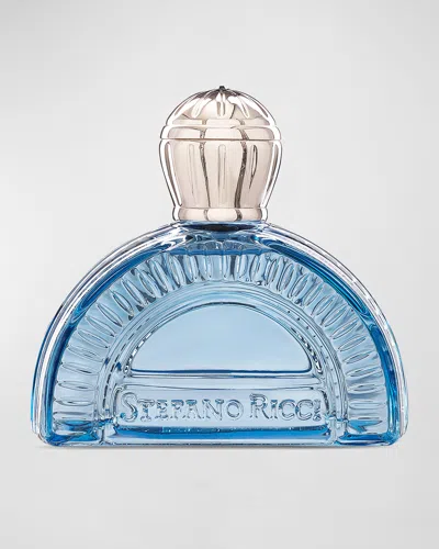 Stefano Ricci 3.4 Oz. Men's Blue Classic Fragrance For Men In White