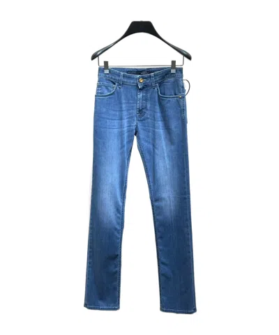 Stefano Ricci Belt-loop Jeans In Blue