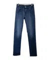 Stefano Ricci Belt Loop Jeans In Blue