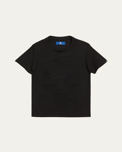 Stefano Ricci Kids' Boys' Short-sleeve Tee In Black