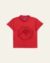 Stefano Ricci Boys' Short-sleeve Tee In Red