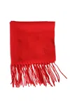 Stefano Ricci Cashmere Scarf In Red