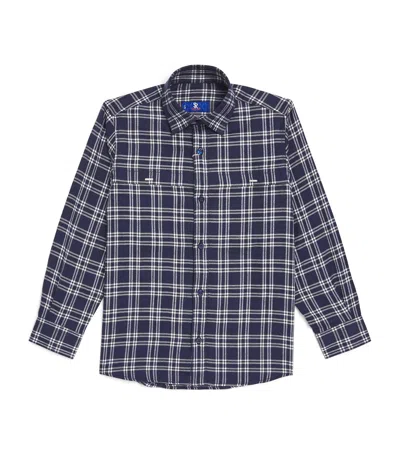 Stefano Ricci Kids' Cotton-blend Check Shirt