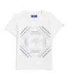Stefano Ricci Cotton Eagle Logo T-shirt In White