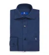Stefano Ricci Cotton Shirt In Blue