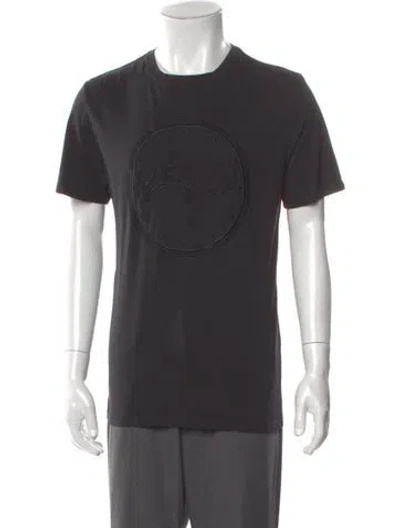 Pre-owned Stefano Ricci Crew Neck Short Sleeve T-shirt In Gray
