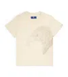 Stefano Ricci Eagle Logo T-shirt In White