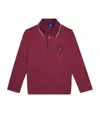 Stefano Ricci Embroidered Logo Polo Shirt In Red