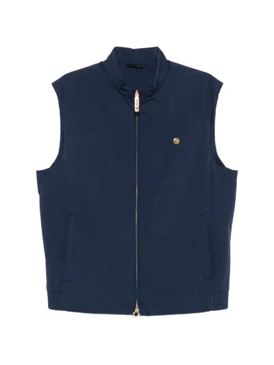 Stefano Ricci Equestrian Logo-detail Gilet In Black