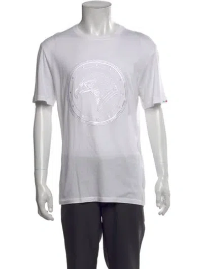 Pre-owned Stefano Ricci Graphic Print Crew Neck T-shirt In White