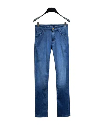 Stefano Ricci Jeans With Belt Loops In Blue