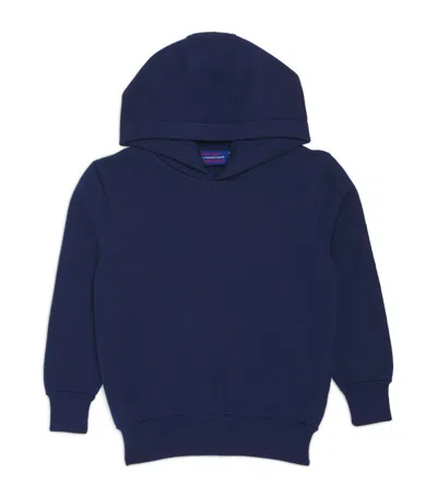 Stefano Ricci Kids' Cashmere Hoodie (4-16 Years) In Navy