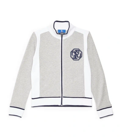 Stefano Ricci Kids' Cotton Logo-patch Jacket (4-16 Years) In Multi