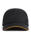 Stefano Ricci Logo Baseball Cap In Black
