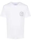 Stefano Ricci Logo-embroidered T-shirt In White