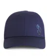 Stefano Ricci Logo Embroidery Baseball Cap In Blue