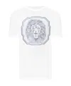 Stefano Ricci Logo Embroidery Detail Short-sleeved T-shirt In White