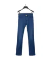 Stefano Ricci Logo Logo Denim Trousers In Blue