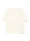 Stefano Ricci Logo-plaque Cotton T-shirt In White