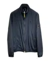 Stefano Ricci Long Sleeve Casual Jacket In Blue