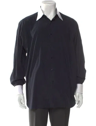Pre-owned Stefano Ricci Long Sleeve Dress Shirt In Black