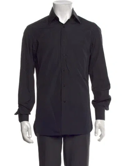 Pre-owned Stefano Ricci Long Sleeve Dress Shirt In Black