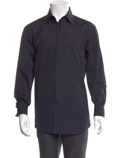 Pre-owned Stefano Ricci Long Sleeve Dress Shirt In Blue