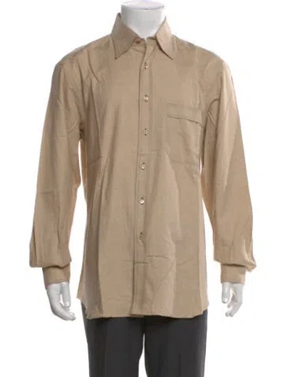 Pre-owned Stefano Ricci Long Sleeve Dress Shirt In Neutral