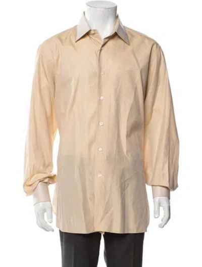Pre-owned Stefano Ricci Long Sleeve Dress Shirt In Neutral