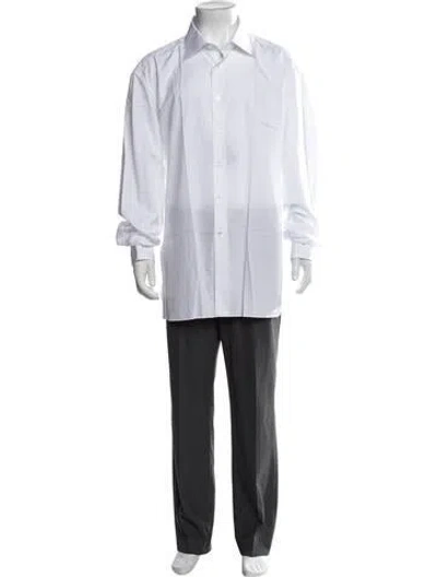 Pre-owned Stefano Ricci Long Sleeve Dress Shirt W/ Tags In White