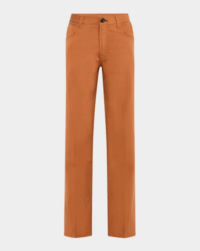 Stefano Ricci Men's 5-pocket Jeans In Light Brown