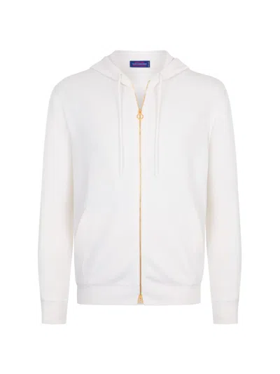 Stefano Ricci Men's Alpha Yarn Cashmere Jogging Blouson Sweater In Neutral