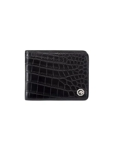 Stefano Ricci Men's Bifold Leather Wallet In Black